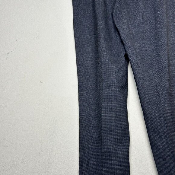 Hugo Boss PantDesigner Trousers Women 10 Prep Office Slacks Zip Wool Tailored - Picture 15 of 15